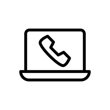 Web sitesi tasarımı ve masaüstü zarfları için telefon simgesi, geliştirme. premium paket.