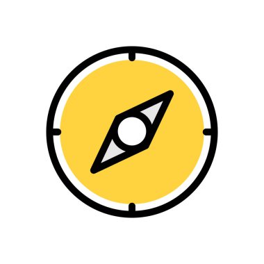 Web sitesi tasarımı ve masaüstü zarfları için pusula simgesi, geliştirme. premium paket.