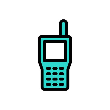 Web sitesi tasarımı ve masaüstü zarfları için telefon simgesi, geliştirme. premium paket.