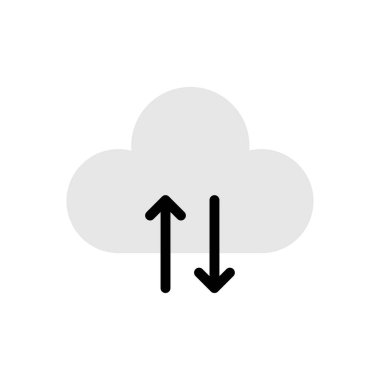 Web sitesi tasarımı ve masaüstü zarfları için bulut simgesi, geliştirme. premium paket.