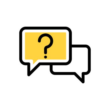 Web sitesi tasarımı ve masaüstü zarfları için sohbet simgesi, geliştirme. premium paket.