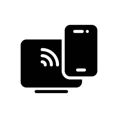 Web sitesi tasarımı ve masaüstü zarfları için telefon simgesi, geliştirme. premium paket.