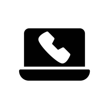 Web sitesi tasarımı ve masaüstü zarfları için telefon simgesi, geliştirme. premium paket.