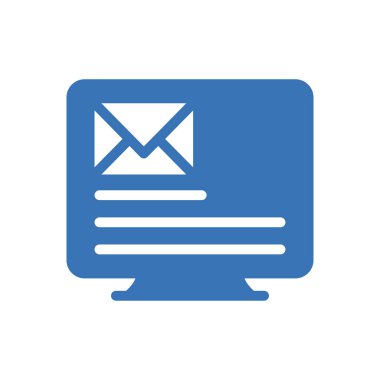 Web sitesi tasarımı ve masaüstü zarfları için gelen kutusu simgesi, geliştirme. premium paket.