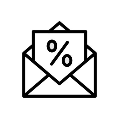 Web sitesi tasarımı ve masaüstü zarfları için indirim simgesi, geliştirme. premium paket.