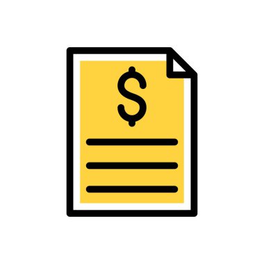 Web sitesi tasarımı ve masaüstü zarfları için vergi simgesi, geliştirme. premium paket.