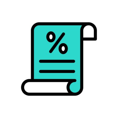 Web sitesi tasarımı ve masaüstü zarfları için vergilendirme simgesi, geliştirme. premium paket.