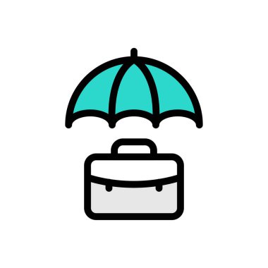 Web sitesi tasarımı ve masaüstü zarfları için koruma simgesi, geliştirme. premium paket.