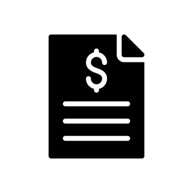 Web sitesi tasarımı ve masaüstü zarfları için Bill Simgesi, geliştirme. premium paket.