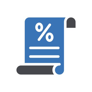 Web sitesi tasarımı ve masaüstü zarfları için vergilendirme simgesi, geliştirme. premium paket.