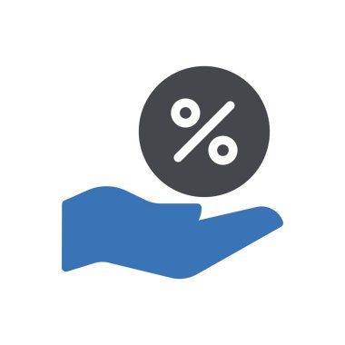 Web sitesi tasarımı ve masaüstü zarfları için vergi simgesi, geliştirme. premium paket.