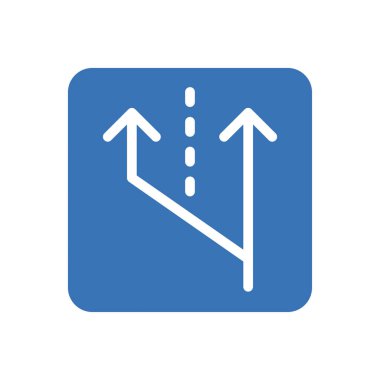 Yol vektörü renk simgesi