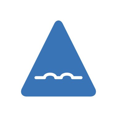 Uyarı vektör renk simgesi