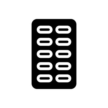 kapsül vektör düz simge