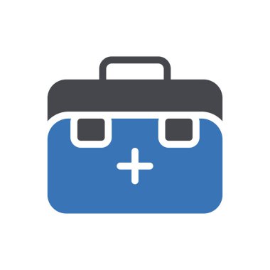 tıbbi malzeme vektör renk simgesi