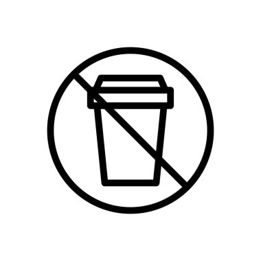 vektör ince çizgi simgesine izin verilmiyor