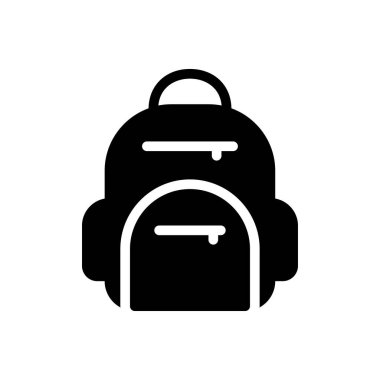 torba vektör düz simgesi