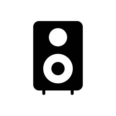 Web sitesi ve Uygulamalar tasarımı ve masaüstü zarfları, geliştirme ve yazdırma için woofer simgesi. Premium paketi.