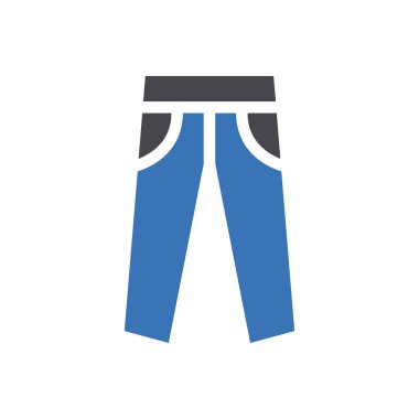 Web sitesi ve Uygulamalar için pantolon simgesi tasarımı ve masaüstü zarfları, geliştirme ve yazdırma. Premium paketi.