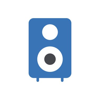 Web sitesi ve Uygulamalar tasarımı ve masaüstü zarfları, geliştirme ve yazdırma için woofer simgesi. Premium paketi.