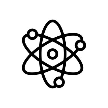 Web sitesi ve Uygulamalar için bilim atomu ikonu tasarım ve masaüstü zarfları, geliştirme ve yazdırma. Premium paketi.