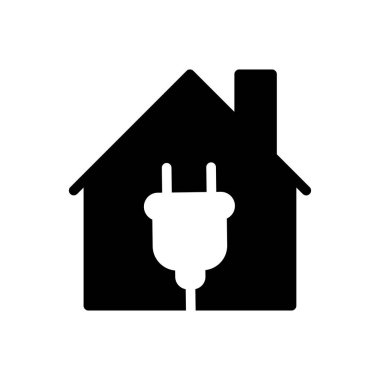 ev enerjisi simgesi web sitesi için ve Apps tasarım ve masaüstü zarfları, geliştirme ve yazdırma için. Premium paketi.