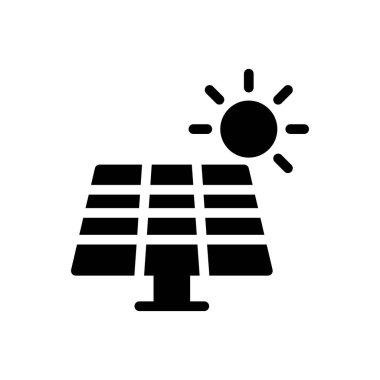 Web sitesi ve Uygulamalar için güneş enerjisi simgesi tasarım ve masaüstü zarfları, geliştirme ve yazdırma. Premium paketi.