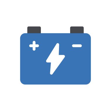 Web sitesi ve Uygulamalar için akümülatör güç simgesi tasarım ve masaüstü zarfları, geliştirme ve yazdırma. Premium paketi.