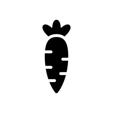 Web sitesi için havuç simgesi ve Uygulamalar tasarımı ve masaüstü zarfları, geliştirme ve yazdırma. Premium paketi.