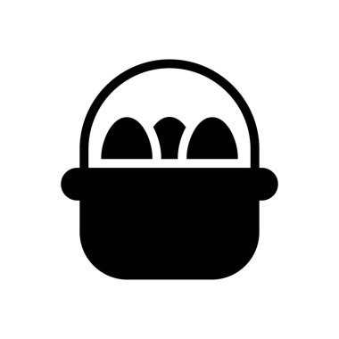 Web sitesi ve Uygulamalar için yumurta sepeti simgesi tasarımı ve masaüstü zarfları, geliştirme ve yazdırma. Premium paketi.