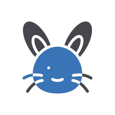 Web sitesi ve Uygulamalar için tavşan simgesi tasarımı ve masaüstü zarfları, geliştirme ve yazdırma. Premium paketi.