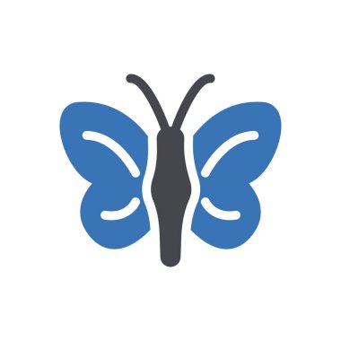 Web sitesi ve Uygulamalar için kelebek simgesi tasarım ve masaüstü zarfları, geliştirme ve yazdırma. Premium paketi.