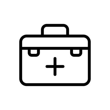 Web sitesi ve Uygulamalar için tıbbi kutu simgesi tasarım ve masaüstü zarfları, geliştirme ve yazdırma. Premium paketi.