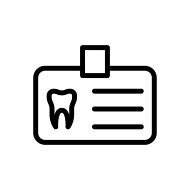 Web sitesi ve Uygulamalar için dişçi kartı simgesi tasarım ve masaüstü zarfları, geliştirme ve yazdırma. Premium paketi.