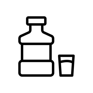 Web sitesi ve Uygulamalar için şişe ikonu tasarımı ve masaüstü zarfları, geliştirme ve yazdırma. Premium paketi.