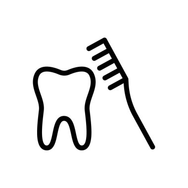 Web sitesi ve Uygulamalar için diş fırçası simgesi tasarımı ve masaüstü zarfları, geliştirme ve yazdırma. Premium paketi.