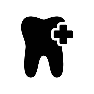 Web sitesi tasarımı ve masaüstü zarfları için diş simgesi, geliştirme. premium paket.