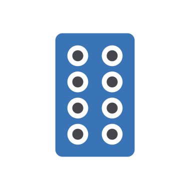 İnternet sitesi tasarımı ve masaüstü zarfları için hap ikonu, geliştirme. premium paket.