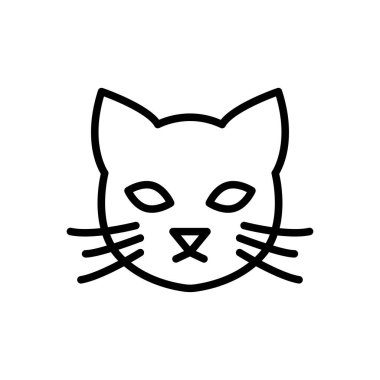 kedi simgesi web sitesi tasarımı ve masaüstü zarfları için, geliştirme. premium paket.