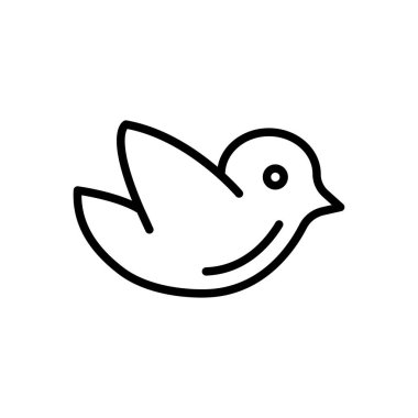 Web sitesi tasarımı ve masaüstü zarfları için serçe simgesi, geliştirme. premium paket.