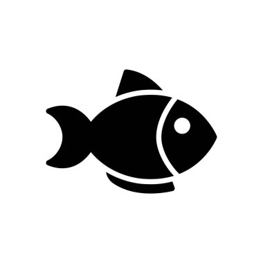 Web sitesi tasarımı ve masaüstü zarfları için balık simgesi geliştirme. premium paket.