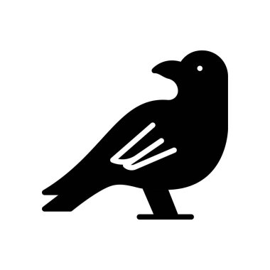 Web sitesi tasarımı ve masaüstü zarfları için serçe simgesi, geliştirme. premium paket.