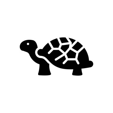 Web sitesi tasarımı ve masaüstü zarfları için kaplumbağa simgesi, geliştirme. premium paket.