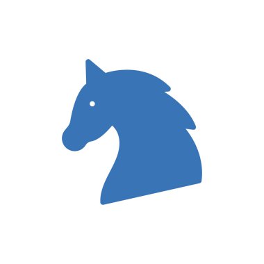 Web sitesi tasarımı ve masaüstü zarfları için at simgesi, geliştirme. premium paket.