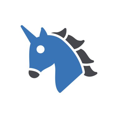 Web sitesi tasarımı ve masaüstü zarfları için at simgesi, geliştirme. premium paket.