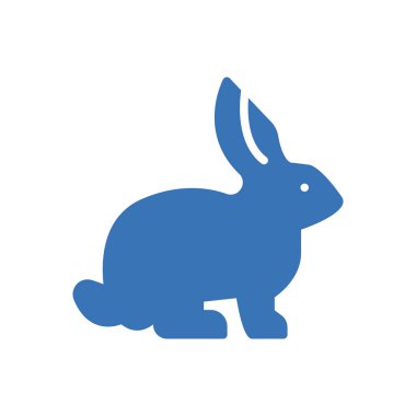 Web sitesi tasarımı ve masaüstü zarfları için tavşan simgesi, geliştirme. premium paket.