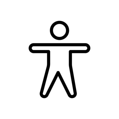 Web sitesi tasarımı ve masaüstü zarfları için egzersiz simgesi, geliştirme. premium paket.