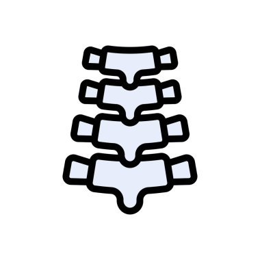 Web sitesi tasarımı ve masaüstü zarfları için belkemiği simgesi, geliştirme. Premium paketi.