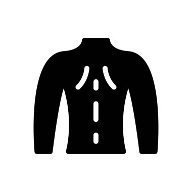 Web sitesi tasarımı ve masaüstü zarfları için erkek gövdesi simgesi, geliştirme. Premium paketi.