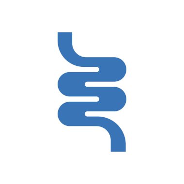 Web sitesi tasarımı ve masaüstü zarfları için sindirim simgesi, geliştirme. Premium paketi.